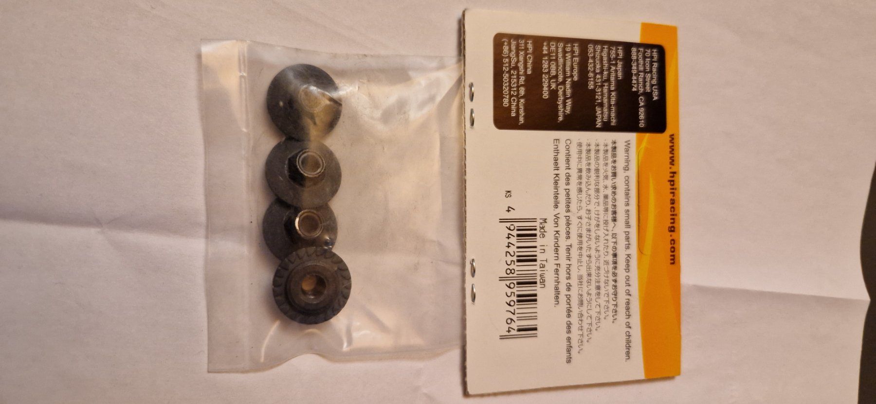 HPI Modellismo RC: HPI Mutter mit Flansch M5x8mm (Z680) – Nuovo e nell'imballaggio originale da Enggistein venduto da Lehmannnn 1