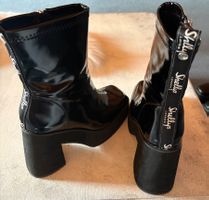 ⁠Shellys London – schwarze Stiefeletten mit Absatz, Gr. 36