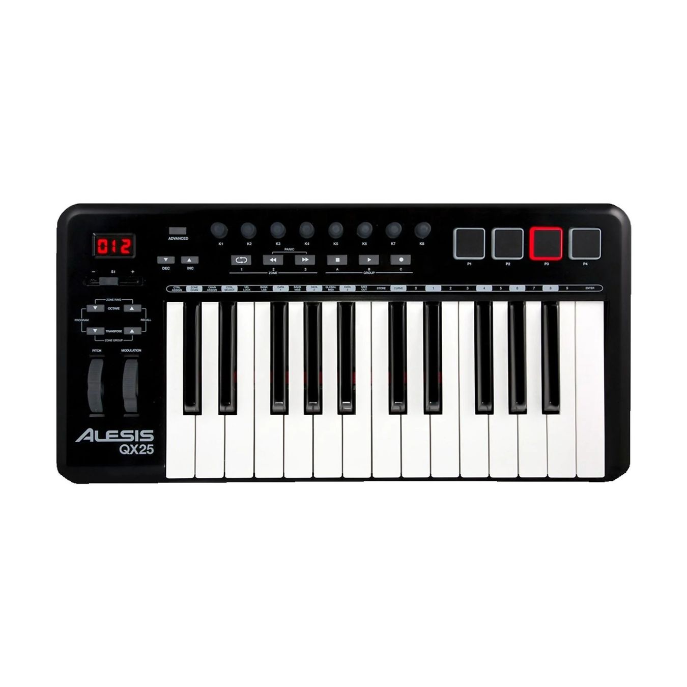 Alesis Musikinstrumente: Alesis QX25 - 25-Key Advanced MIDI Keyboard Controller – Gebraucht aus Allschwil von Geldgeber 4