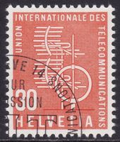 Dienstmarke UIT SBK-Nr. 8 (Symbolische Darstellung, 1960)