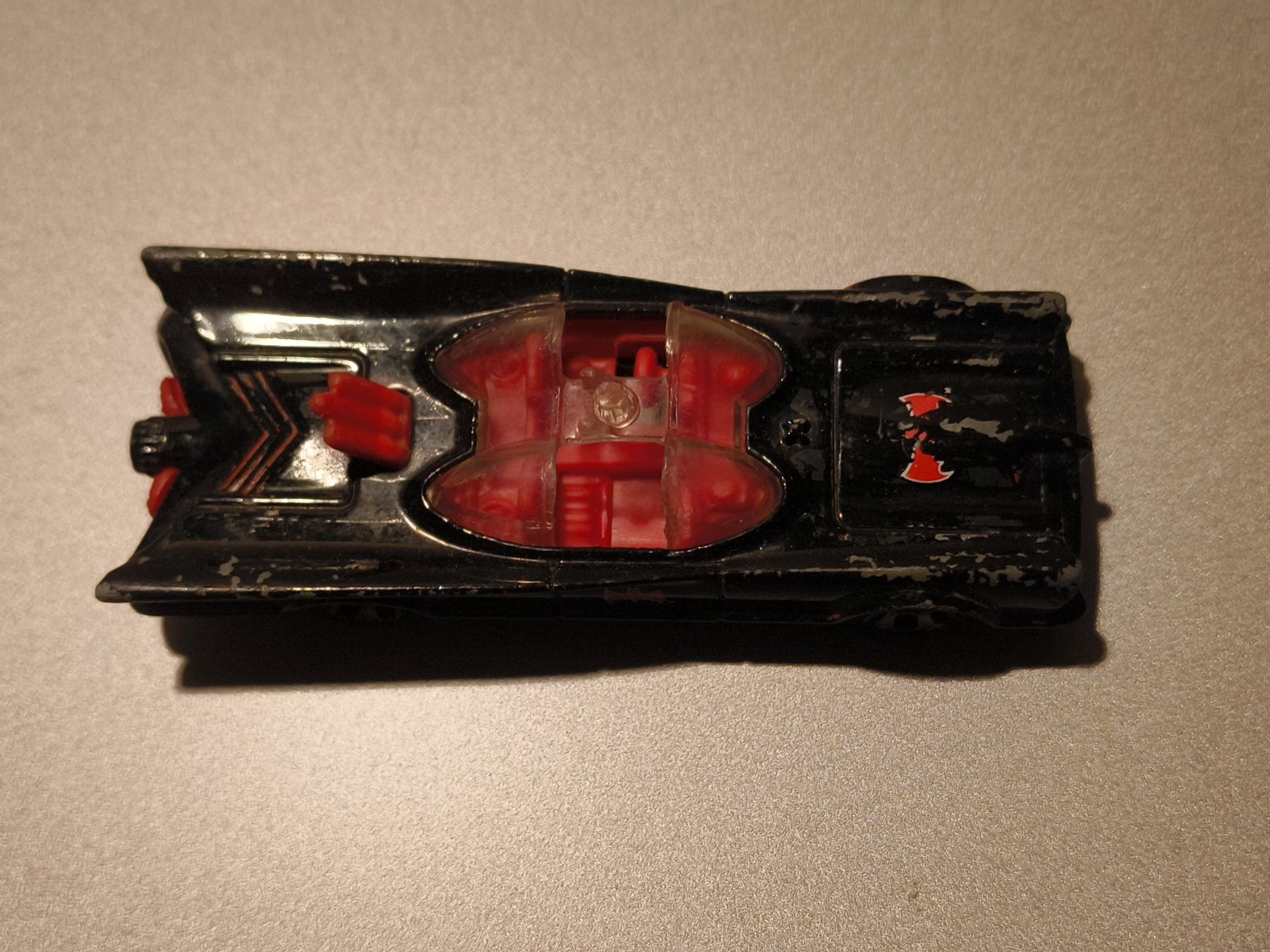 Hot Wheels Modellini d'auto: Hot Wheels Batmobile K6147 1/64 Malaysia DC Comics – Usato da stettlen venduto da VintageBern_ch 4