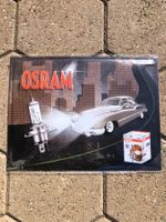 Blechschild Osram