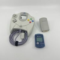 Original Sega Dreamcast Controller mit Zubehör
