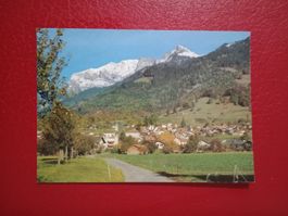 Malans Graubünden ungelaufen mit Stempel (125)