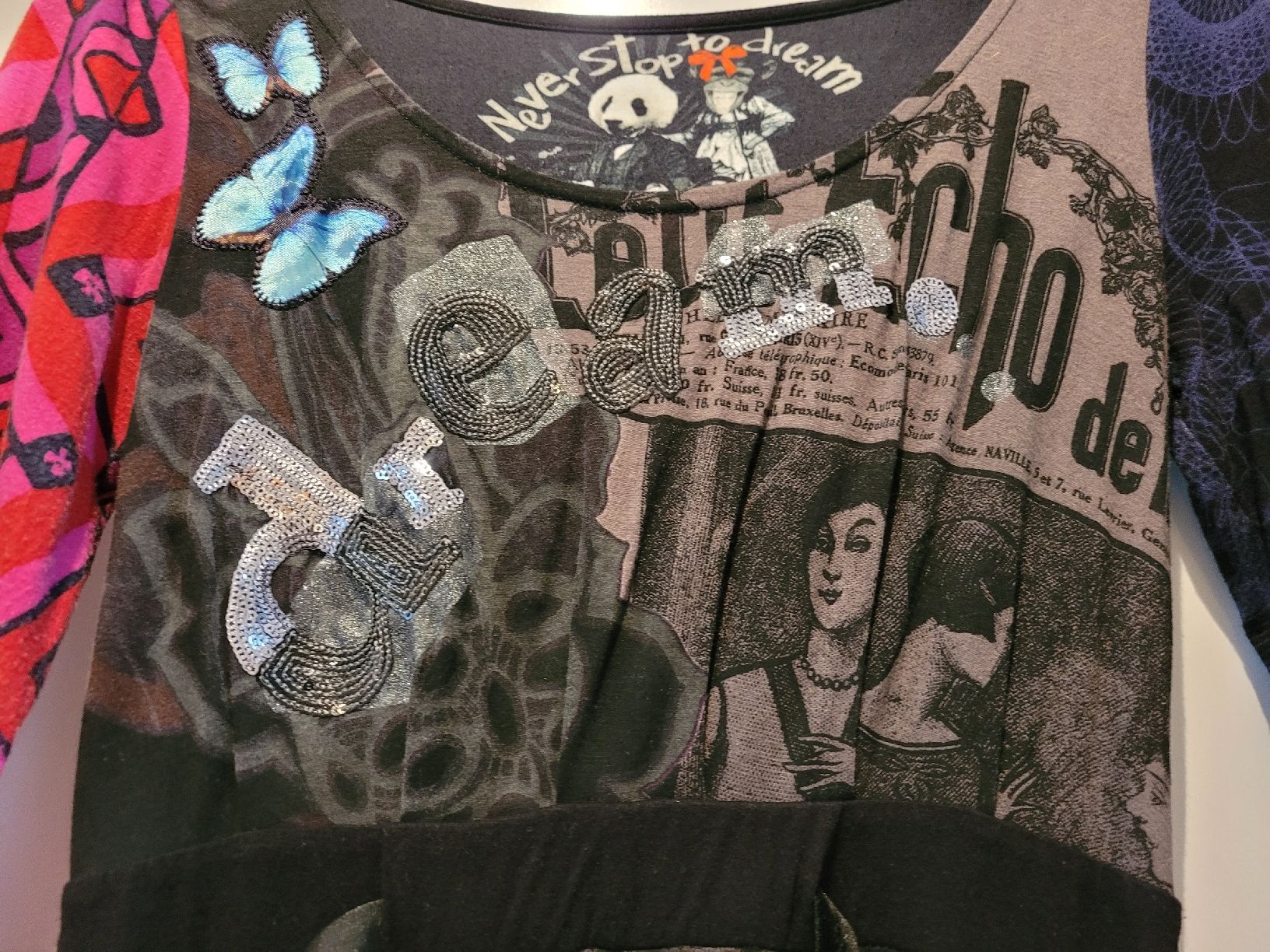 Desigual Lotti di vestiti: Kleider langarm Desigual Gr. S – Usato da ennenda venduto da popcorn007 8