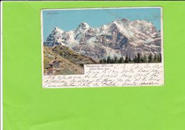 Wengernalp, Jungfrau, Mönch und Eiger