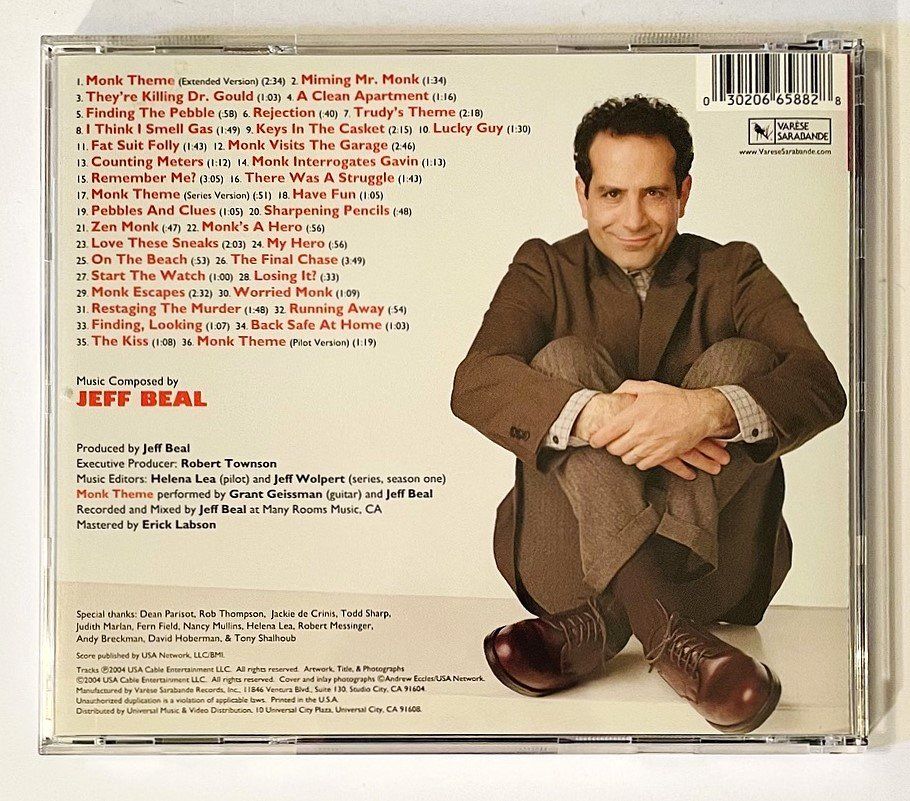 CD: Monk Original Television Soundtrack - CD – Usato da Duggingen venduto da nad_6yzh 1
