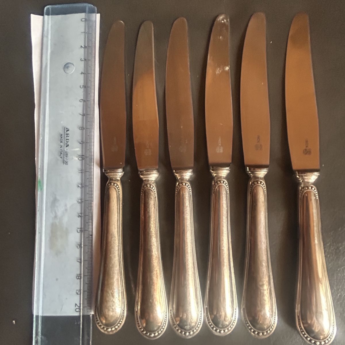 Jezler Besteck: 6 Jezler Messer Perle – Gebraucht aus Basel von bellespirit 4