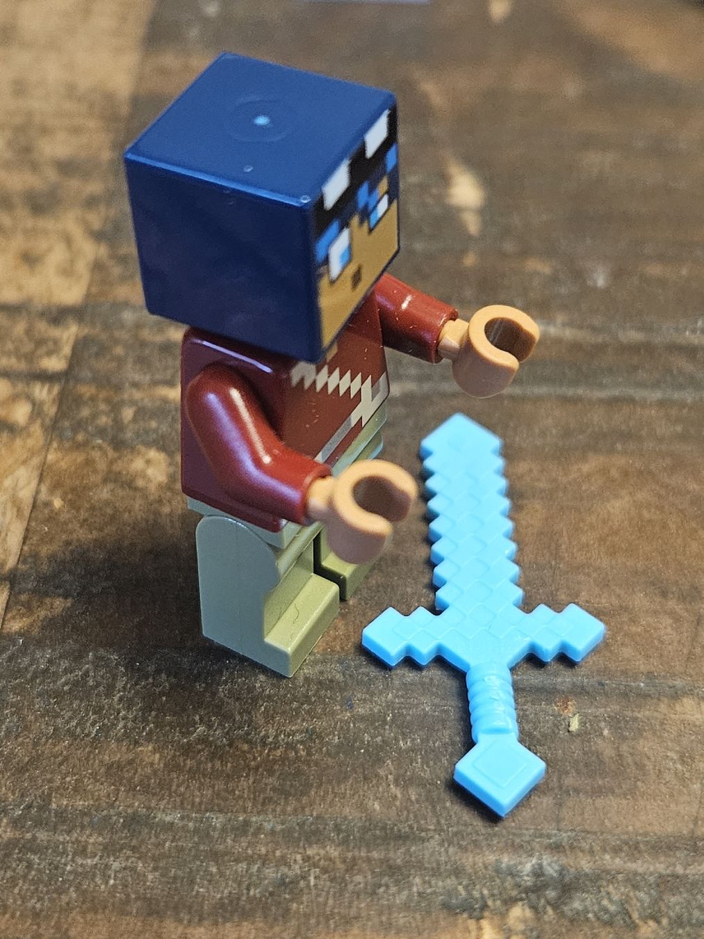 Lego Kit di costruzioni: lego figurine minecraft min161 Swamp Explorer – Usato da Confignon venduto da Ecrofigs 3