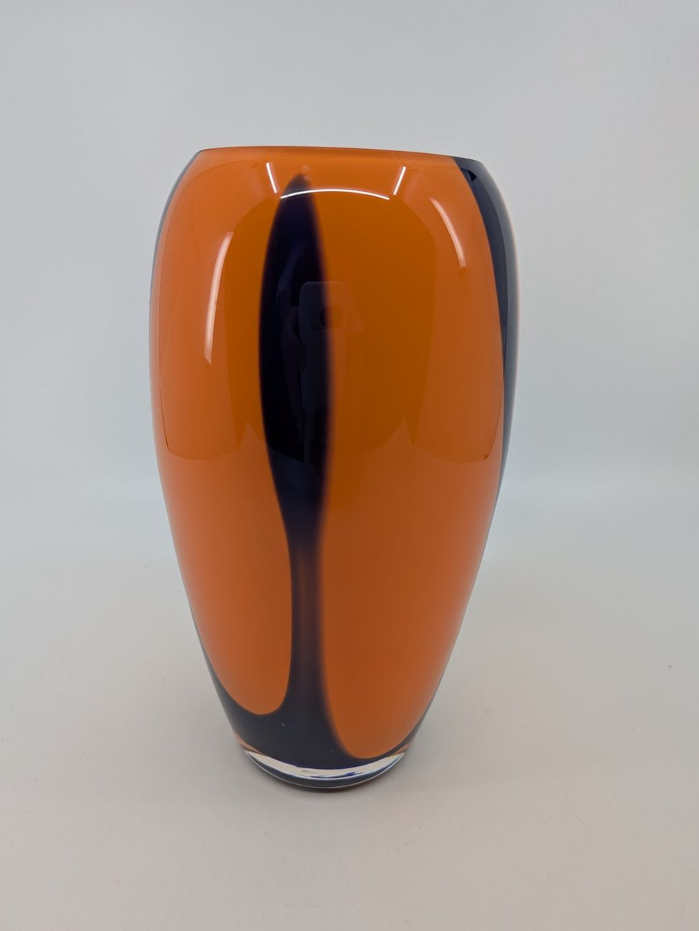 Vasi & Recipienti: Vase, Glasvase orange lila – Usato da Emmen venduto da Brockofsky