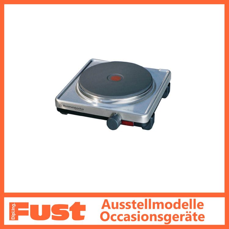 Rommelsbacher Placa Elétrica AK 3099/E Inox/Black - 3.000W - 2