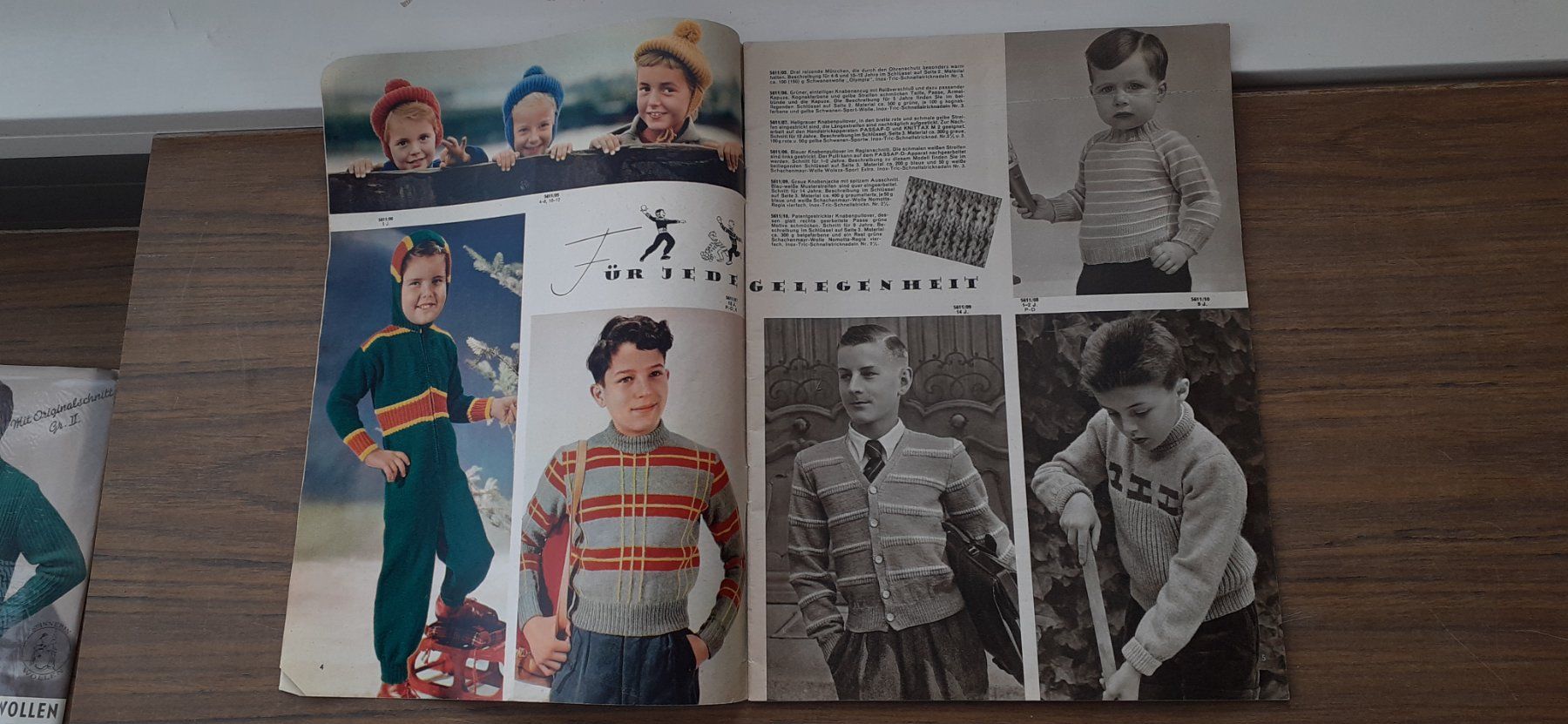 Riviste & Magazine: Heft Handarbeit Stricheft 1956 – Usato da Mörschwil venduto da lindaswunderkiste 1