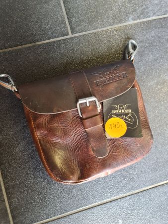 Roeker Ledertasche, neu, Umhängetasche aus Leder