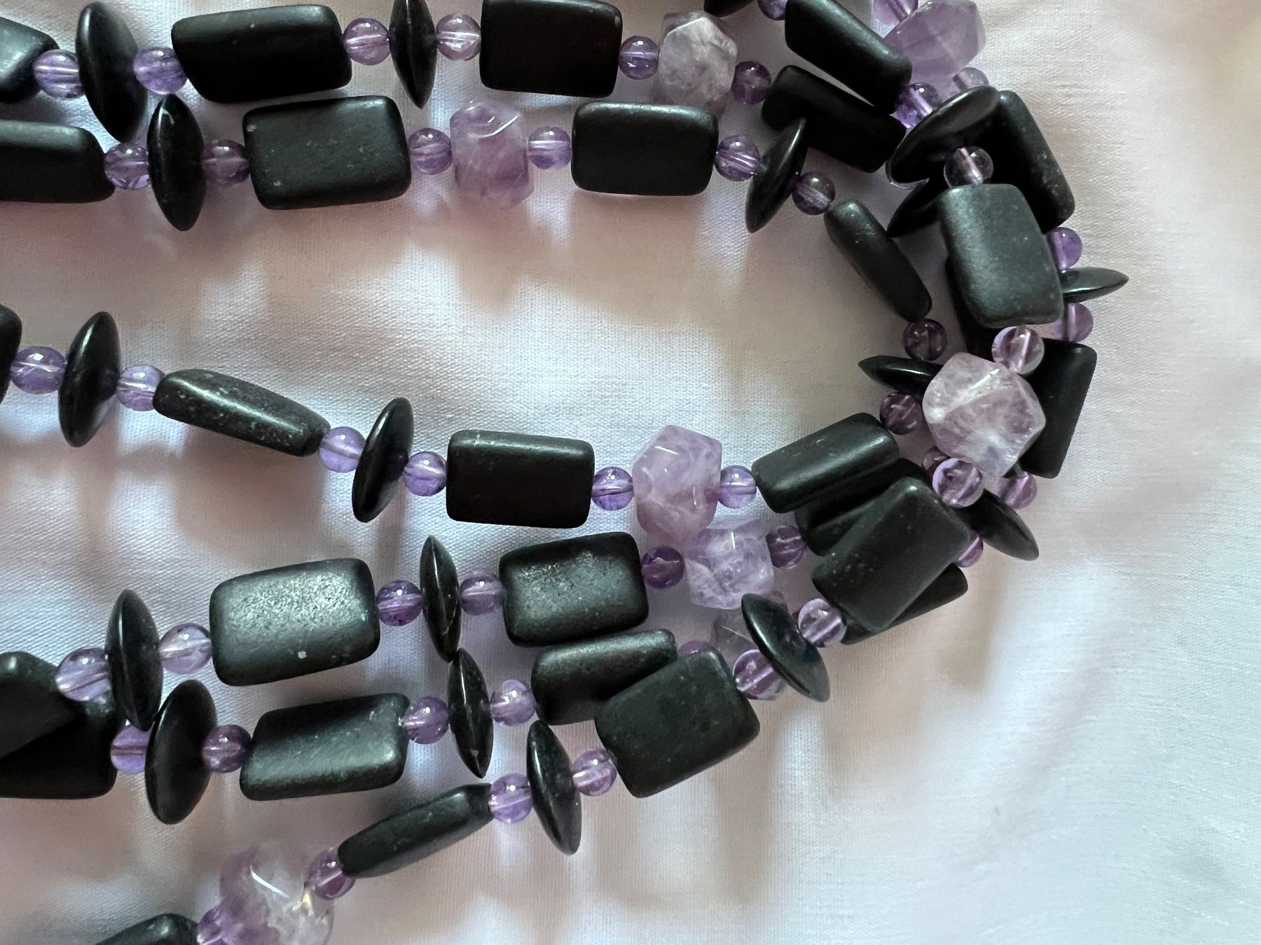 Onyx Catenine: Edelsteinkette – Usato da Remigen venduto da Orlana7 4