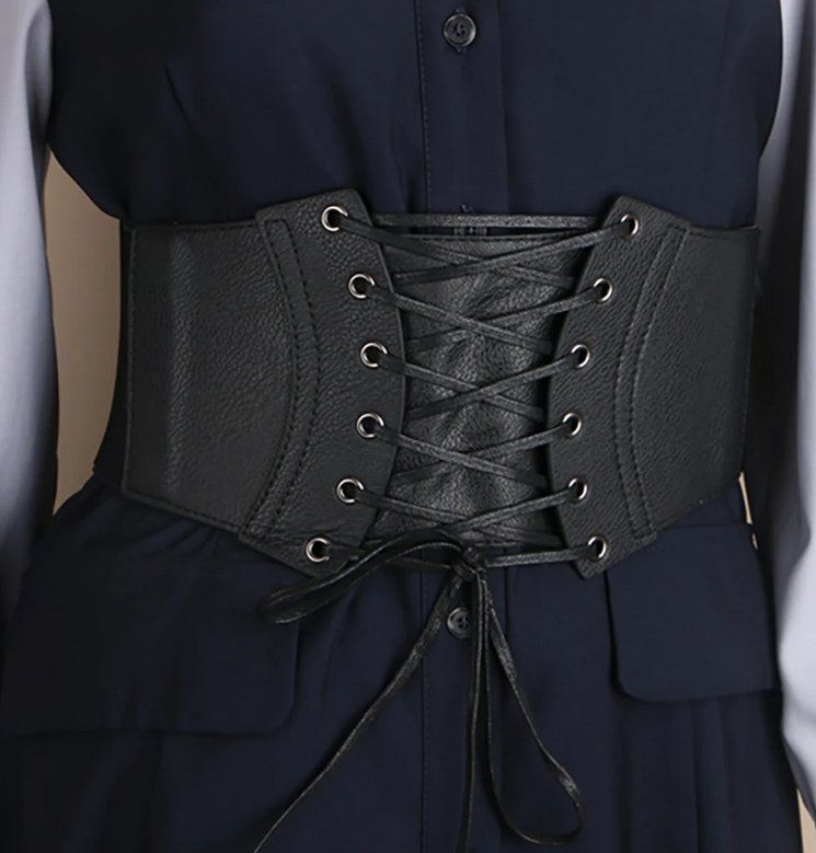 Ceintures: Schwarzer Retro Gürtel Gruni - Ceinture Retro noir – Neuf avec emballage d'origine à Lausanne par FASHION-WORLD-SHOP 4