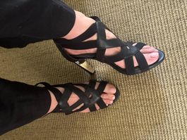 United Nude Heels, schwarz, ungetragen, Grösse 39