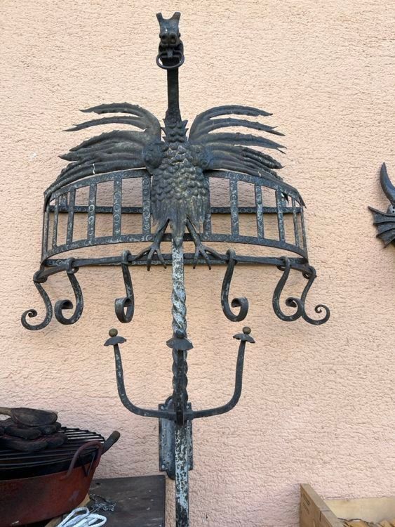 HEALSOPTHY Blatthaken 3 Stück - Schmiedeeisen Garderobenhaken Selbstklebend