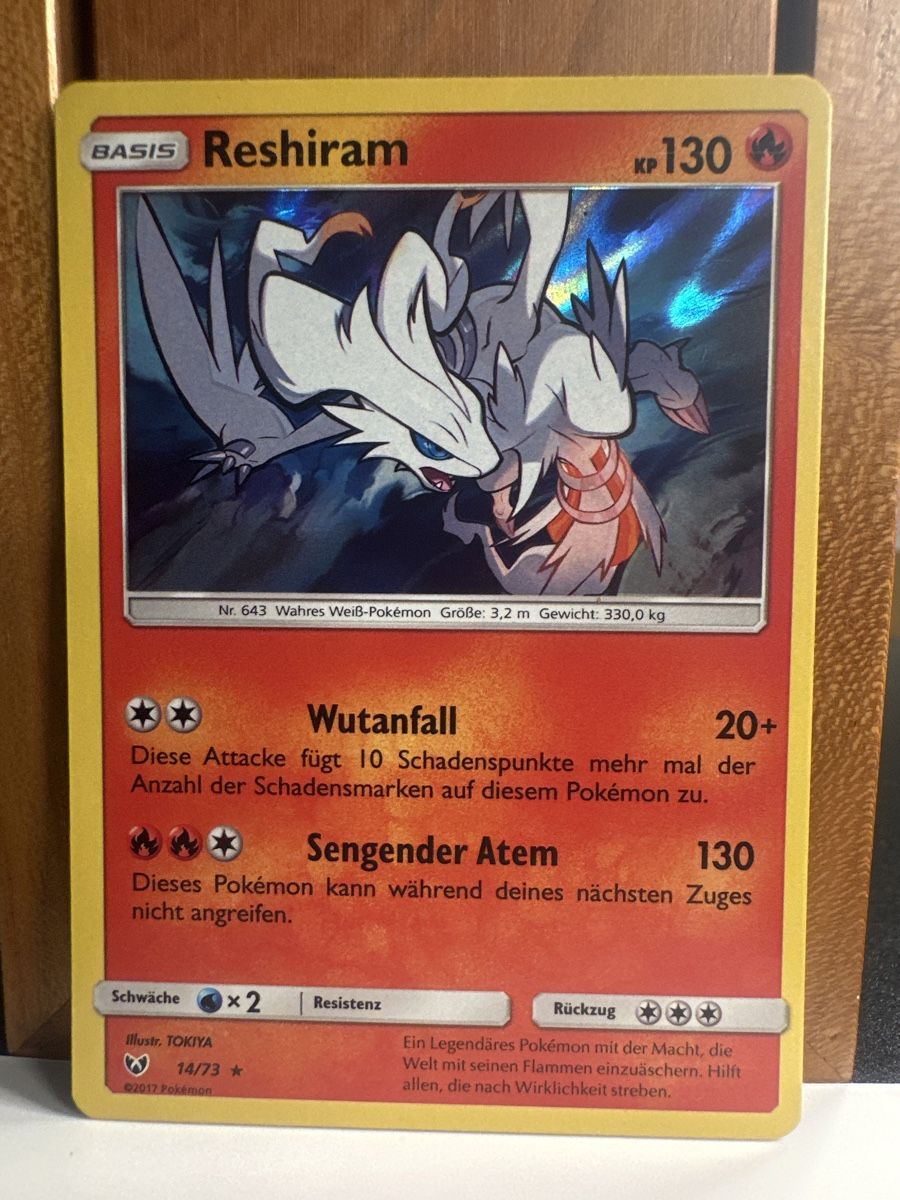 Pokémon Carte collezionabili: POKÉMON / Reshiram / Holo – Usato da Herzogenbuchsee venduto da TCG-High-Quality 1