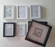 Bilderrahmen Set 7 Stk. NEU