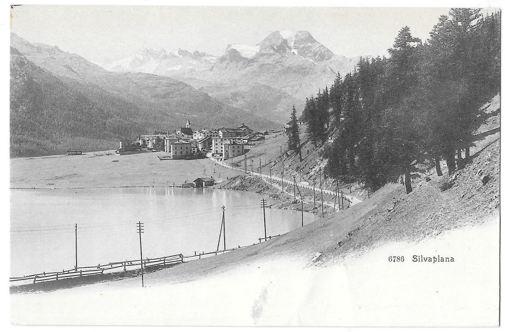 Cartoline postali: Silvaplana Teilansicht – Usato da Olten venduto da clotaldi