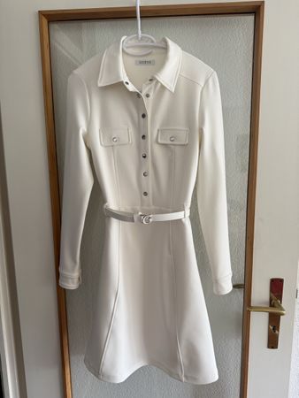 NEU Guess Kleid weiss mit Gürtel, Gr. XS