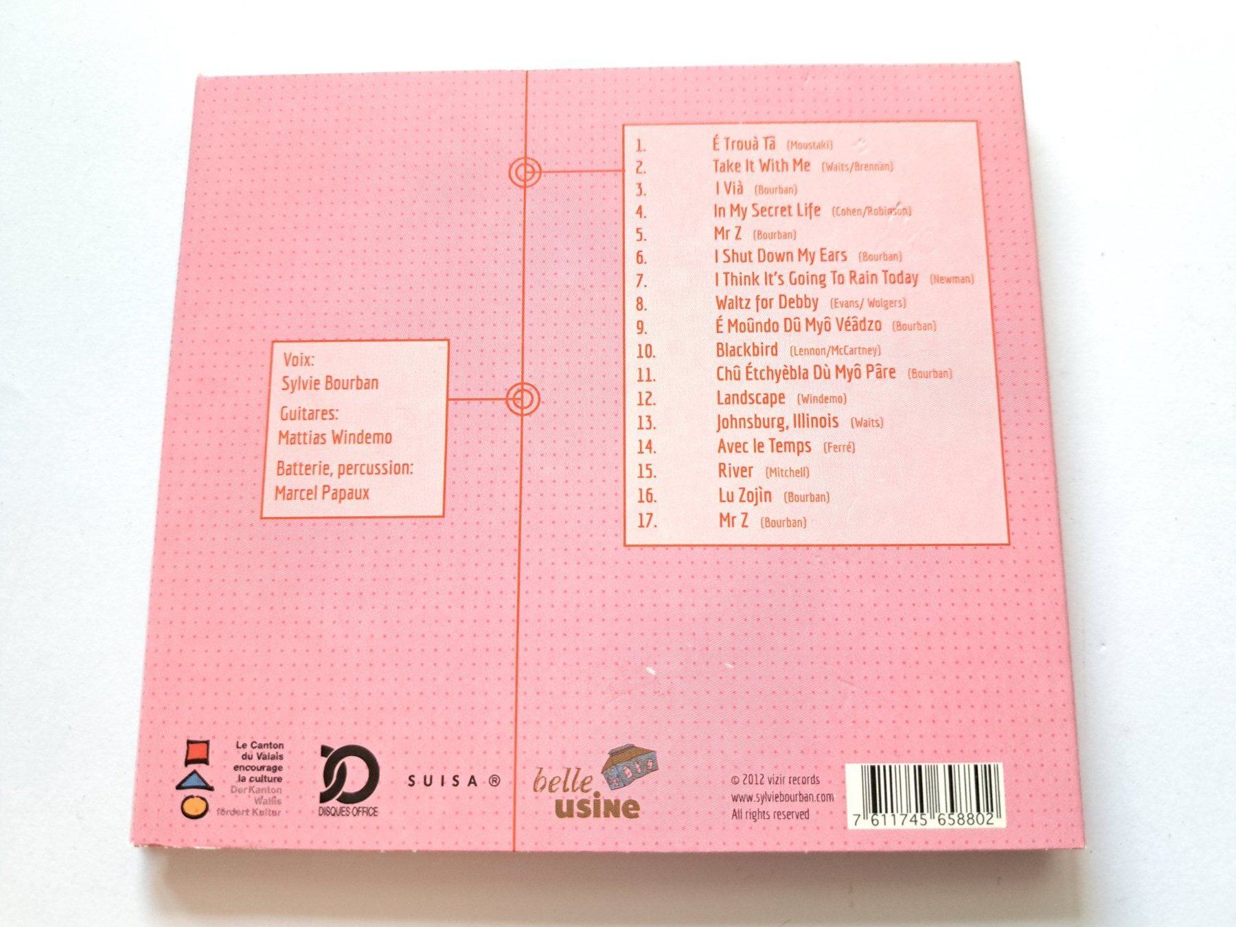 CD: Cd Sylvie Bourban - La belle usine – Usato da Pully venduto da bro_n52j 1