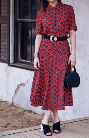 SANDRO midi dress S/M