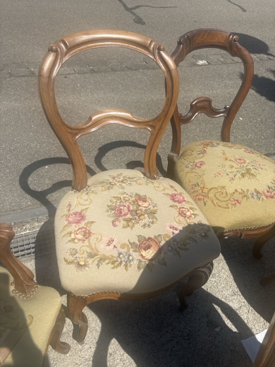 Chaises: Stuhl set – D'occasion à Reinach par handyman_gp 3