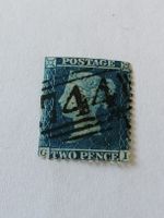 Two Pence Blue 1855 