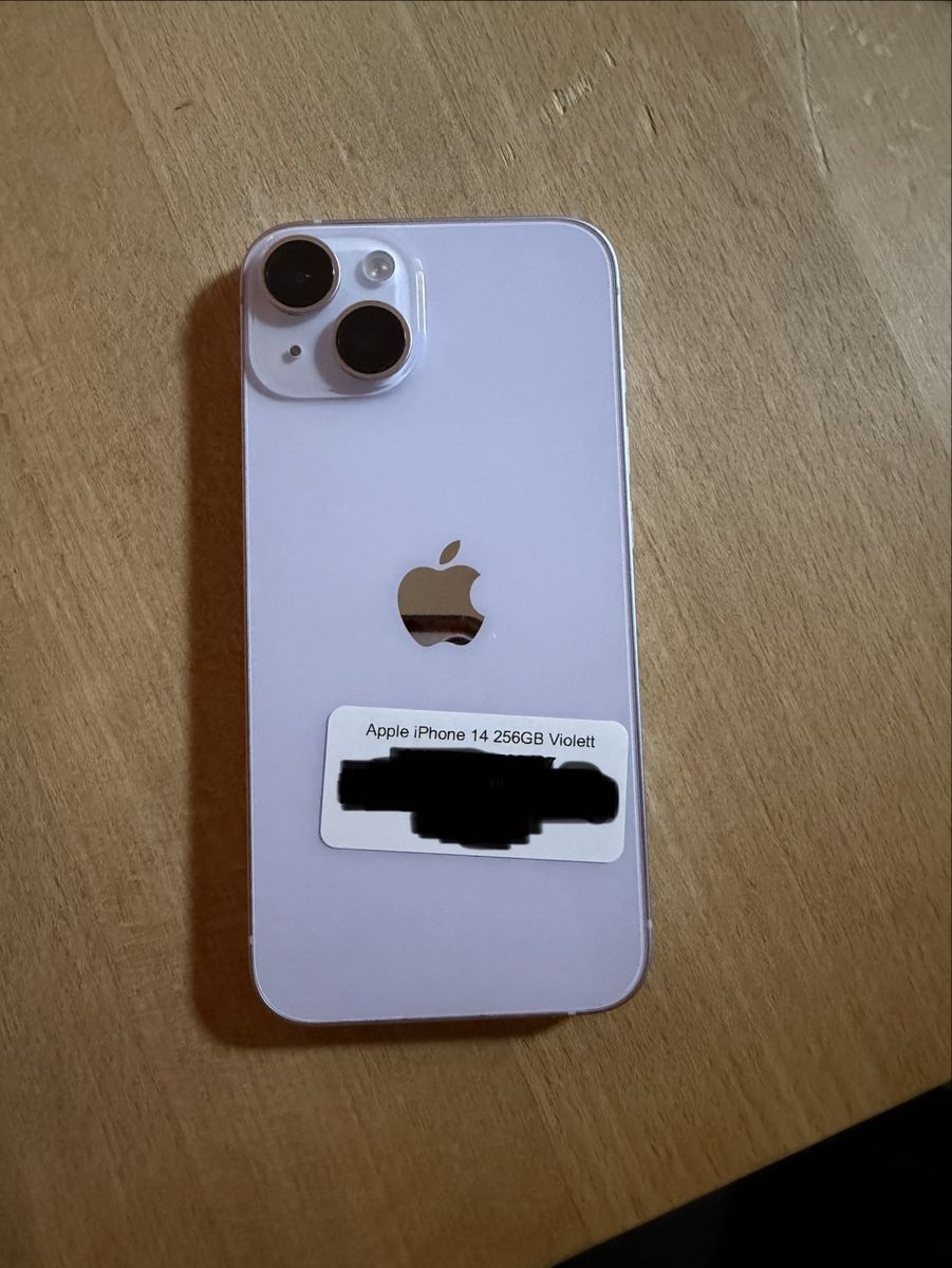 Apple Handys / Smartphones: Iphone 14, 256gb, purple – Gebraucht aus Zürich von z_i 3