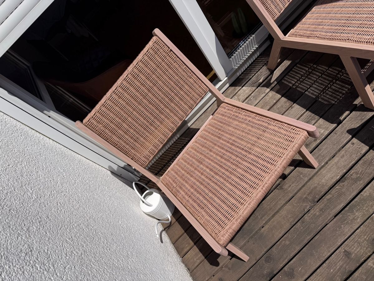 Stühle: 2x Garten Stuhl + 1x Fuß Ablage – Gebraucht aus Zürich von val_5xpm 1
