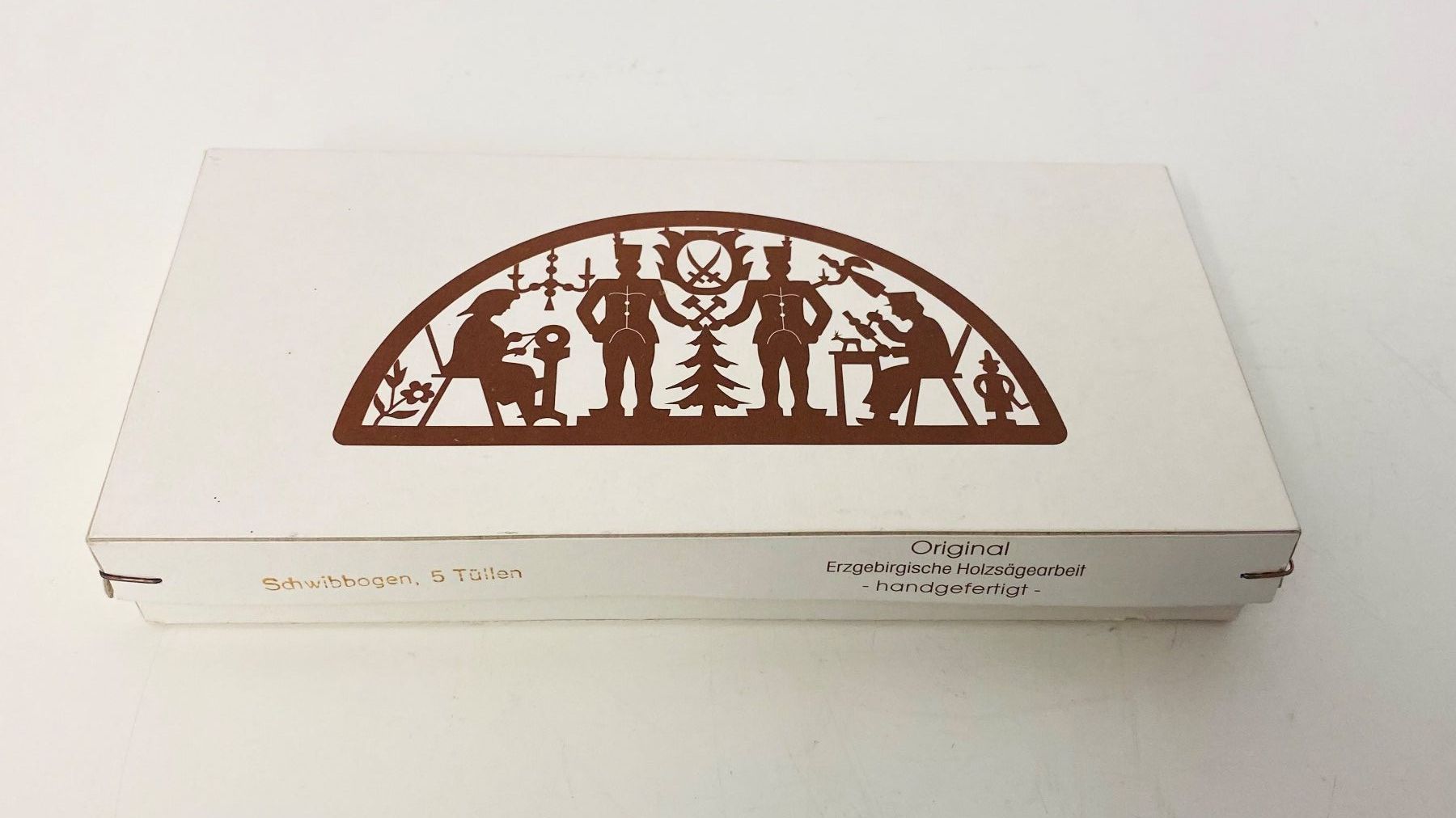 Portacandele: Erzgebirgische Schwibbogen / Lichterbogen / Kerzenständer – Usato da Zürich venduto da Arche_Brockenhaus 5