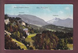 BRÜNIG-HOHFLUH-STRASSE - Hotel Wetterhorn - 1912 Stempel