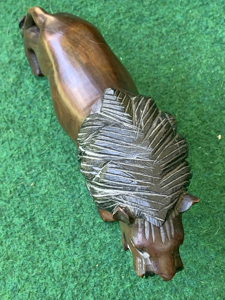 Statuette: Holz - „LÖWE“ – Usato da Wangen b. Olten venduto da Finolino28 4