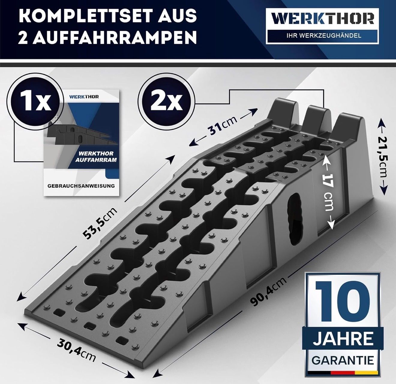Auffahrrampen: WERKTHOR Auffahrrampe PKW – Gebraucht aus Arbon von aktien1 5