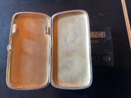 800 er Silber Zigaretten-Etui ca. 13 cm lang 140 Gramm