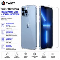Panzerglas+Silikonhülle für iPhone 13/13 Pro/Pro Max/13 Mini