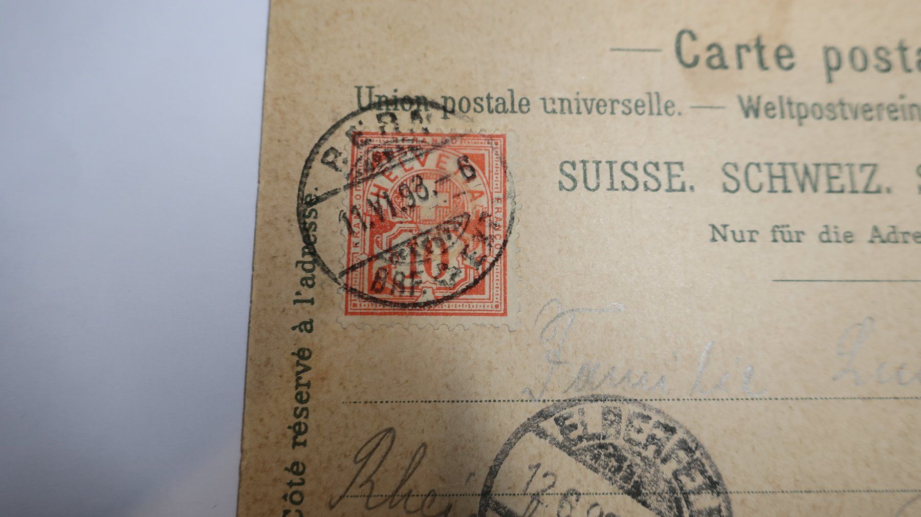 Cartoline postali: Gruss aus Interlaken 1898 – Usato da Cormoret venduto da Pascalll2001 6