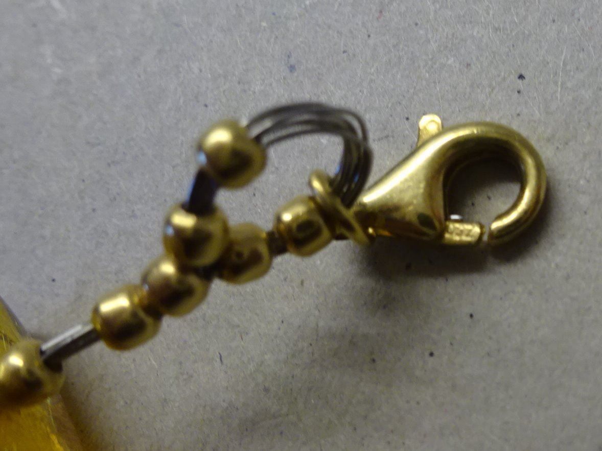 Catenine: Kette Bernstein 750 Gold / ABMRA GRECO – Usato da Esslingen venduto da eintagammeer 6