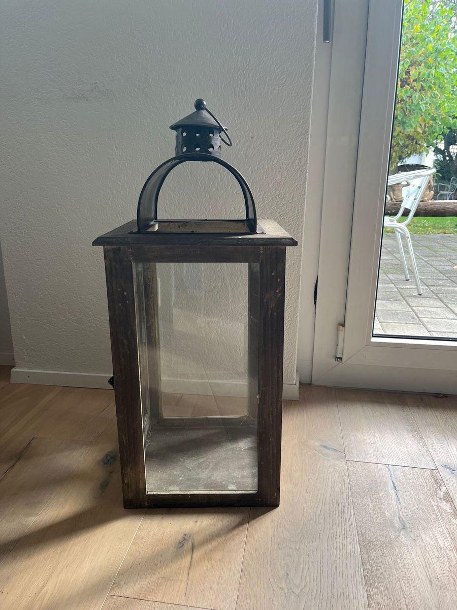 Lanterne: Laterne Holz – Usato da Lenzburg venduto da selabella 2