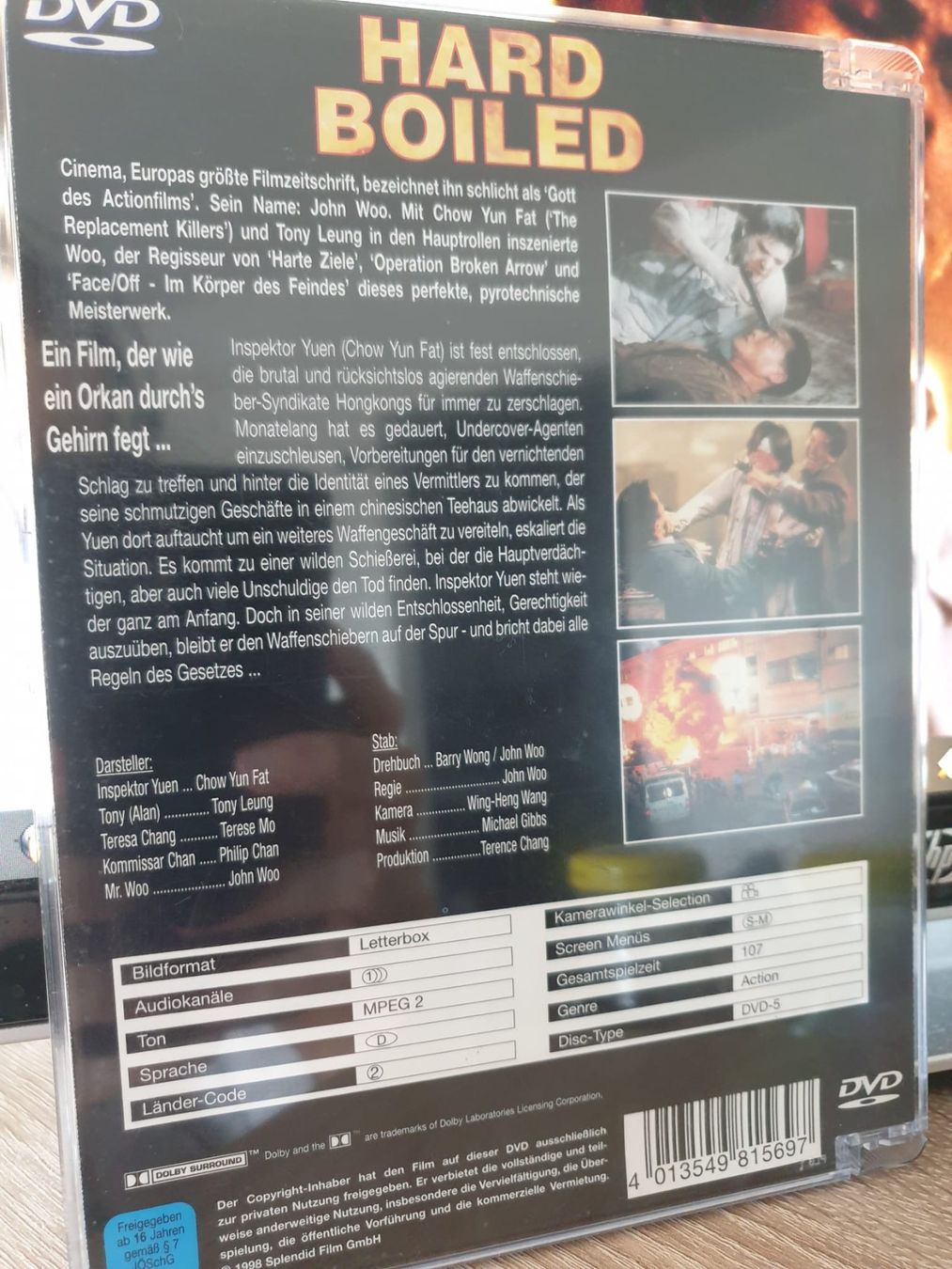 Tutti i DVDs: HARD BOILED - NEUWERTIG RAR – Nuovo (secondo la descrizione) da Zollikofen venduto da wir_verkaufen 1
