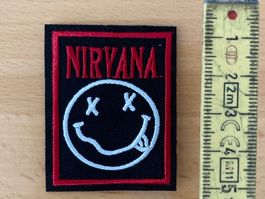 Nirvana Mini Patch Sticker Aufnäher Metal Rock Band 5