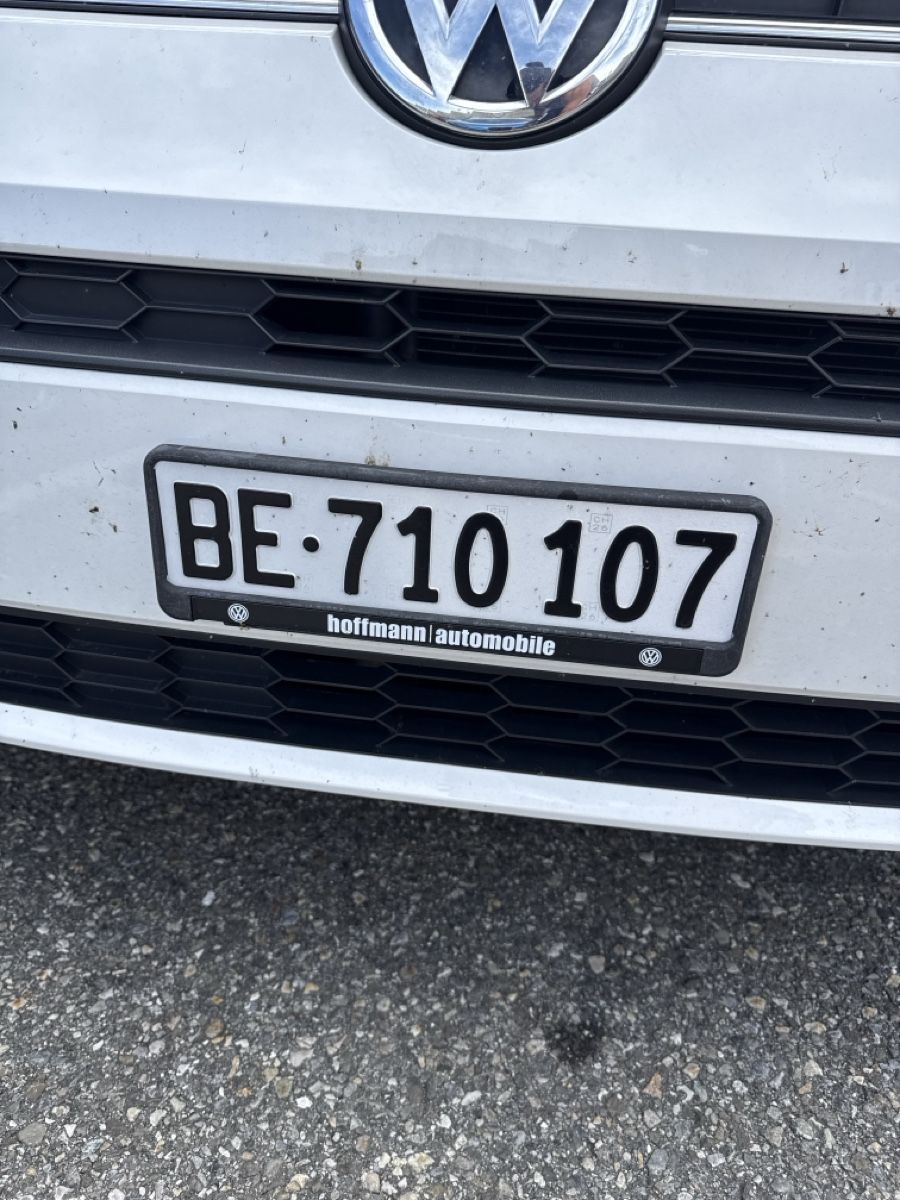 Insegne: Autonummer BE 710 107 Kontrollschilder – Usato da Thun venduto da iamdimij