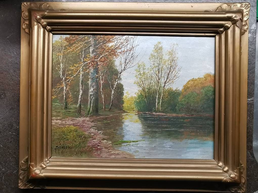 Tableaux: Bild von Karl Simon, Riehen – D'occasion à Lausen par 04362