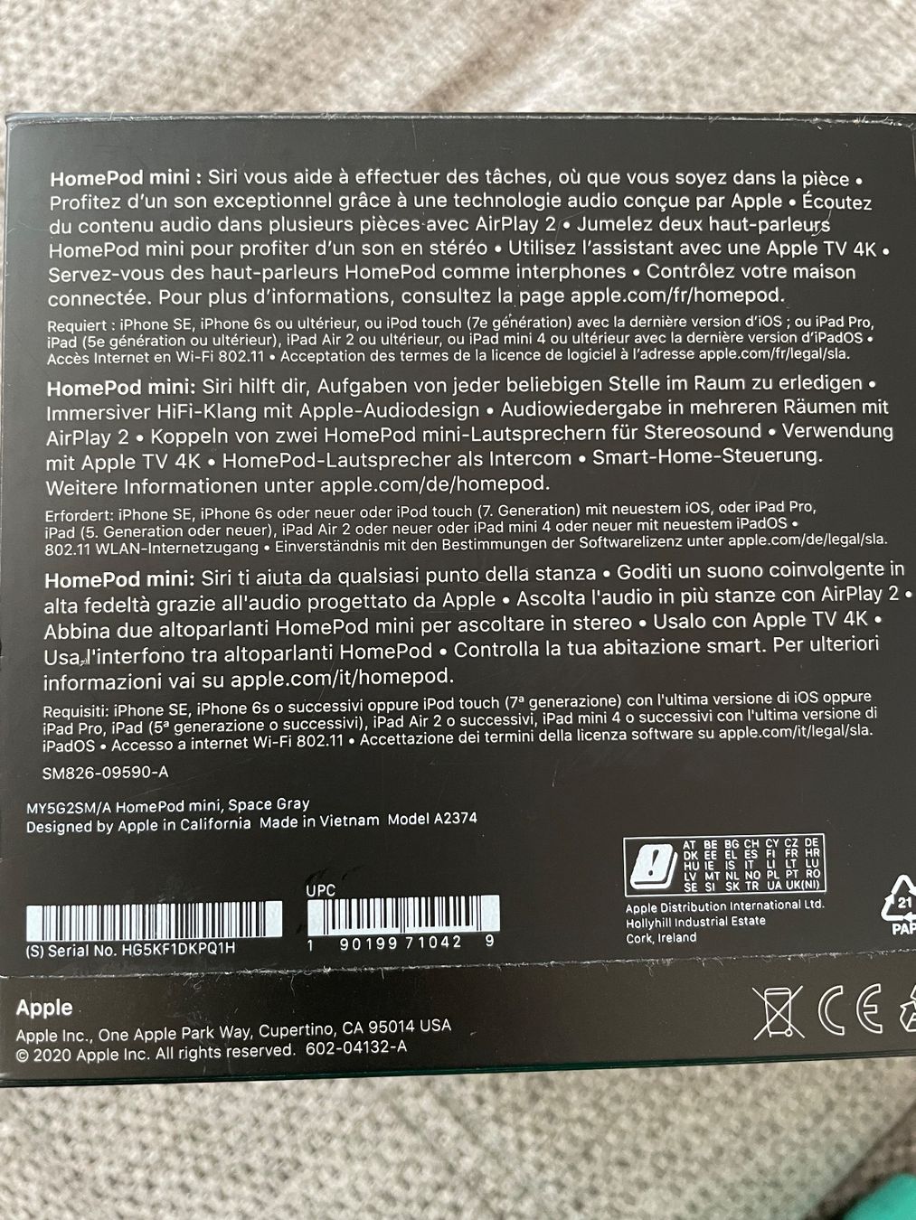 Apple Haut-parleurs: Apple HomePod Mini – Neuf (Voir description) à Oberentfelden par angelheart71 2