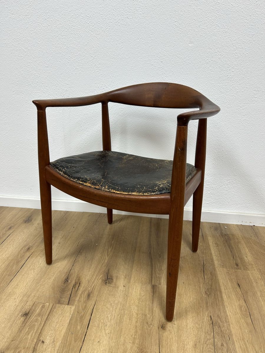 Fauteuils: Hans Wegner Round Chair – D'occasion à Basel par MoebelSackmann