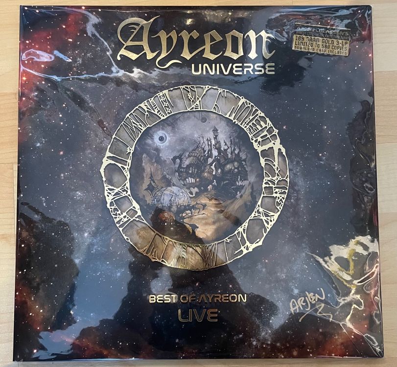 Ayreon - Universe Ayreon Live Golden Vinyl Siginert (Neu (gemäss ...