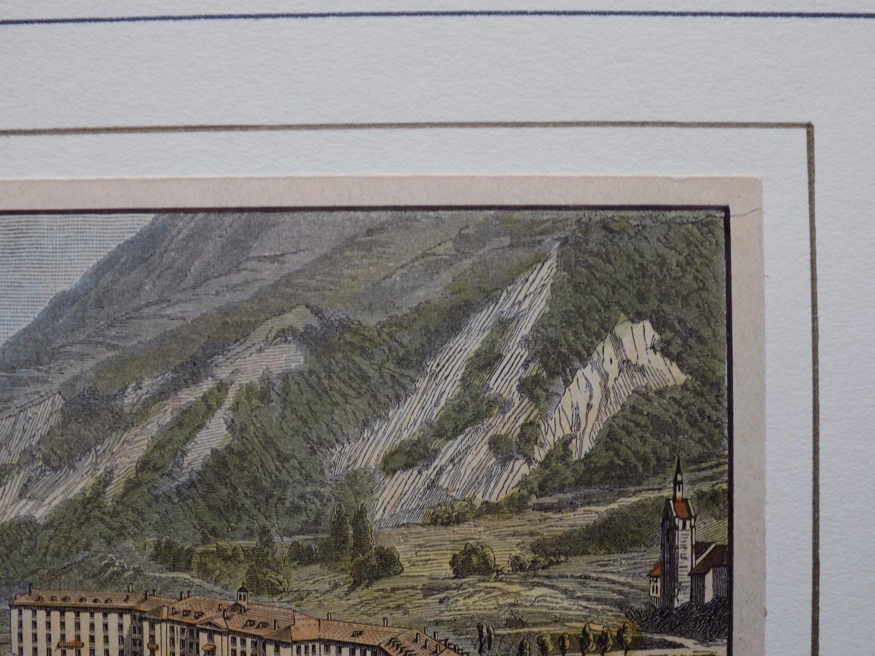 Incisioni: Tarasp koloriert – Usato da Risch venduto da Rischli15 5