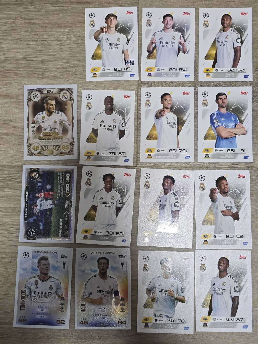 Topps Carte collezionabili: Topps 25/26 Team Real Madrit – Usato da Thun venduto da Miginemo