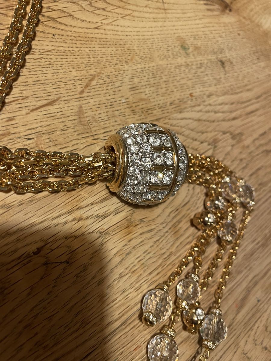 Swarovski Catenine: Lange Kette von Swarovski – Usato da Flawil venduto da Naphtali 9